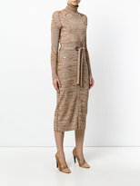 Thumbnail for your product : Nina Ricci embellished tie waist dress