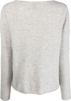 Thumbnail for your product : Allude Boat-Neck Cashmere Jumper