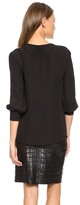 Thumbnail for your product : Theory Double Georgette Hetal Blouse