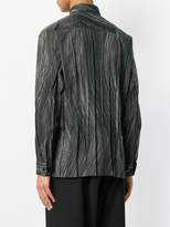 Thumbnail for your product : Issey Miyake striped pleated shirt