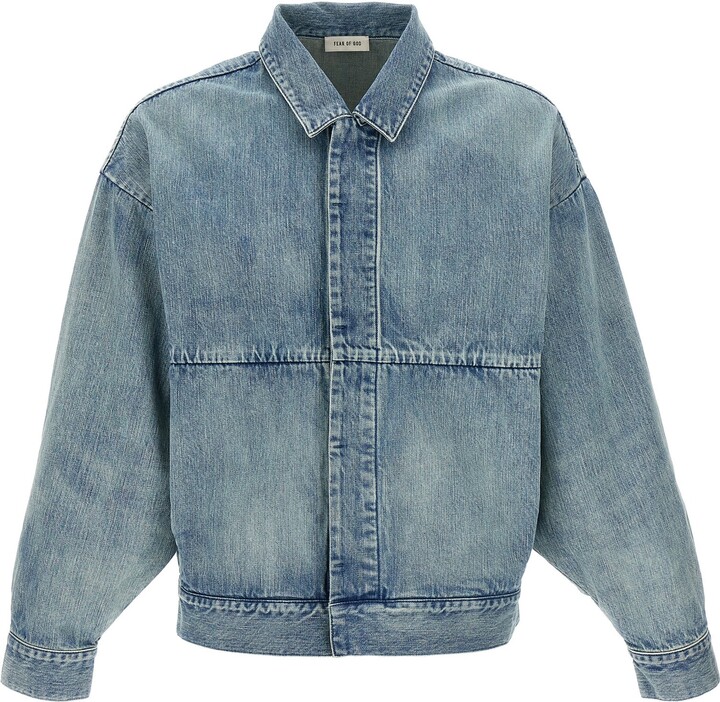 Fear Of God 'denim Trucker' Jacket
