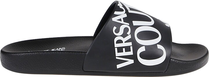 Versace Jeans Couture Sq1 Gummy Slides - ShopStyle Flip Flop Sandals