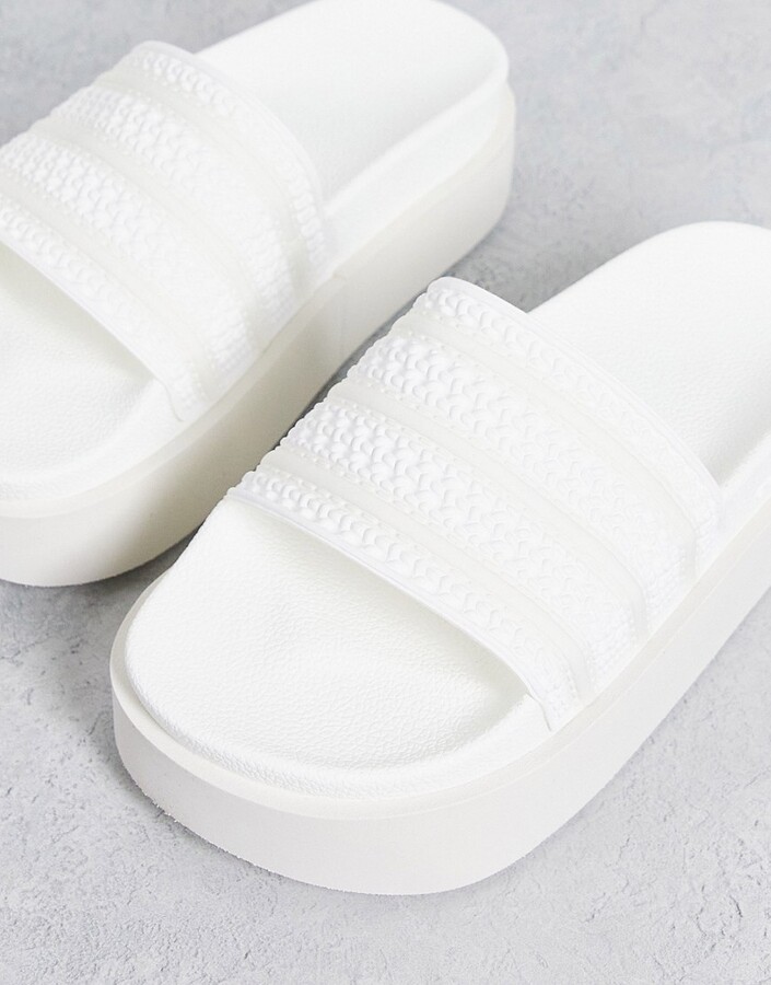 adidas platform slides