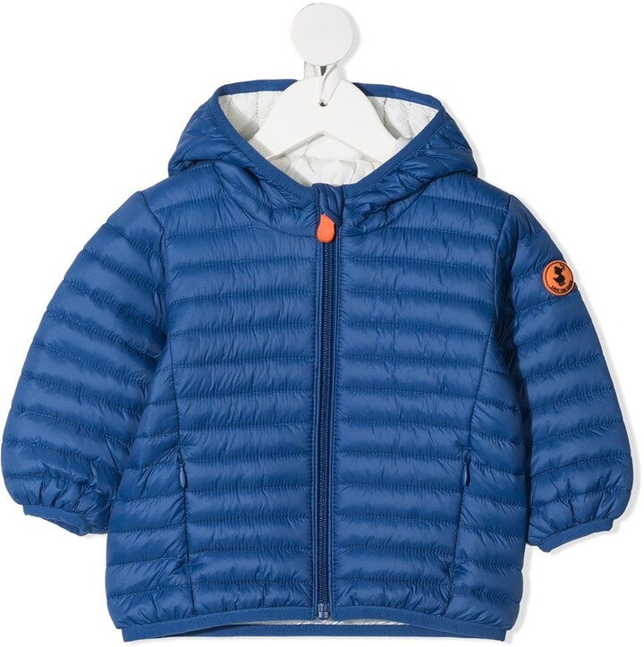 Save The Duck Kids Giga hooded quilted jacket - ShopStyle Boys' Outerwear