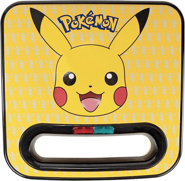 Uncanny Brands Pokemon Pikachu Sandwich Maker - Small Kitchen Appliance
