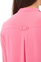Thumbnail for your product : Forever 21 Contemporary Textured Woven Blouse