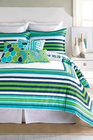 Thumbnail for your product : Trina Turk 21x27 Huntington Stripe Standard Sham - Fresh Blue/Green