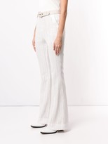 Thumbnail for your product : We Are Kindred Marbella crochet knit flared trousers