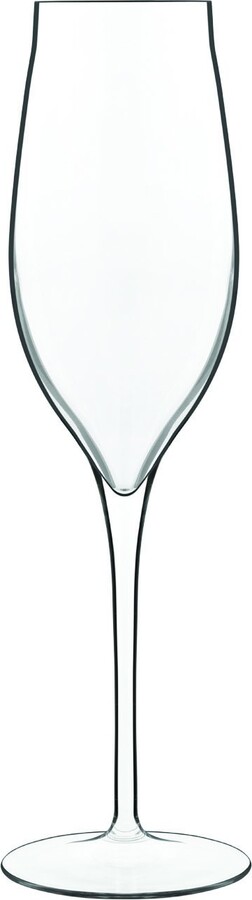 Luigi Bormioli Vinea 6.75 oz Champagne/Prosecco/Flute Stems, Set of 2