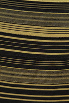Thumbnail for your product : Herve Leger Striped bandage skirt
