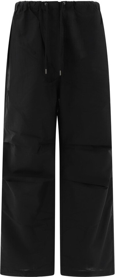 Acne Studios Mid-Waisted Relaxed Fit Trousers