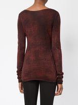 Thumbnail for your product : Avant Toi washed effect jumper