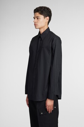 Oamc Mark Shirt Woven Shirt In Black Cotton - ShopStyle