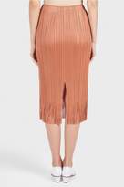 Thumbnail for your product : Pleats Please Issey Miyake Fringed Midi Skirt