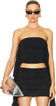 Jersey Strapless Top