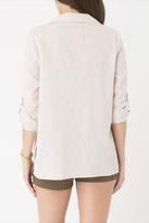 Thumbnail for your product : rag poet Ibiza Linen Top
