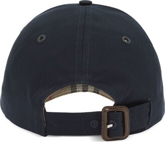 Black Gabardine Baseball Cap - Hats & Beanies for Men