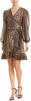 Thumbnail for your product : Ganni Mesh Wrap Dress