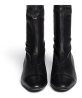 Thumbnail for your product : Nobrand Cofre' metal heel leather ankle boots
