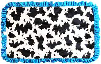 Patricia Ann Designs Turquoise Swirl Stroller Blanket