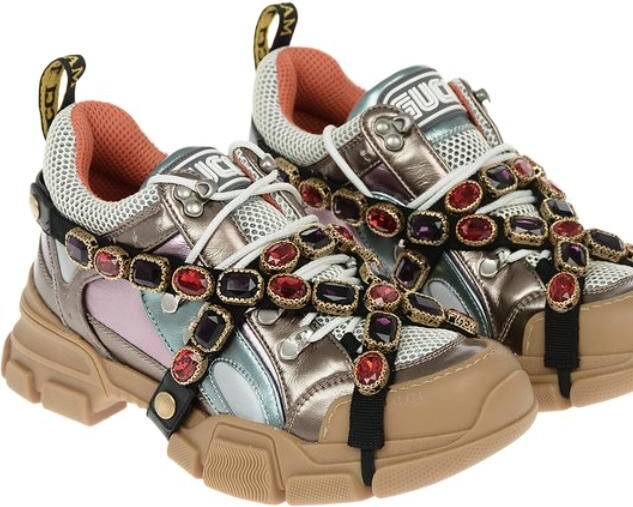 Gucci Women's Multicolor Other Materials Sneakers - ShopStyle