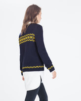Thumbnail for your product : Zara 29489 Jacquard Sweater