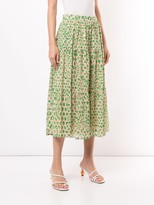 Thumbnail for your product : Paul & Joe Basilic floral-print A-line skirt