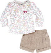 Thumbnail for your product : Monsoon Baby Fleur D'Lys Short and Blouse Set