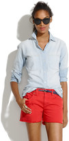 Thumbnail for your product : Madewell Denim Cutoff Shorts in Scarborough Red