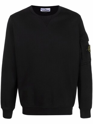 Stone Island Men's Black Sweatshirts & Hoodies | ShopStyle