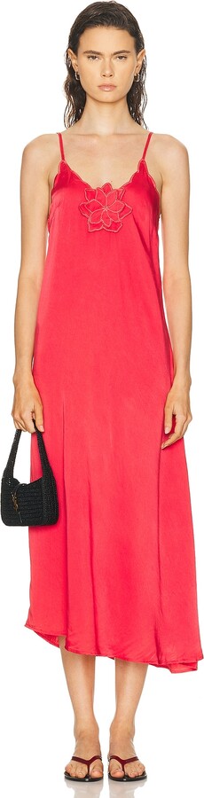 All That Remains Rose Dress in Red