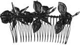 Thumbnail for your product : Jennifer Behr Floral-embellished hair comb