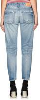 Thumbnail for your product : Moussy VINTAGE Women's Kelley Distressed Tapered Jeans - Lt. Blue
