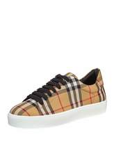 Thumbnail for your product : Burberry Westford Vintage Check Low-Top Sneakers