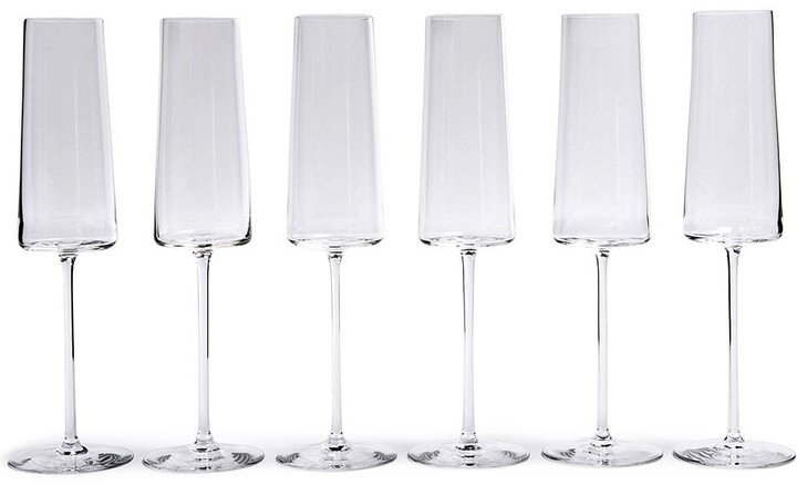 Off-White quote-print Champagne Flute (set Of four) - Farfetch