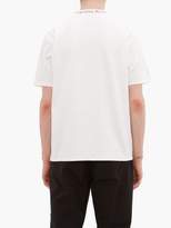 Thumbnail for your product : Acne Studios Navid Logo-jacquard Jersey T-shirt - Mens - White