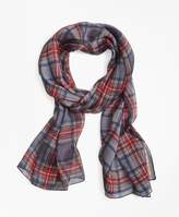 Thumbnail for your product : Brooks Brothers Tartan Silk Scarf