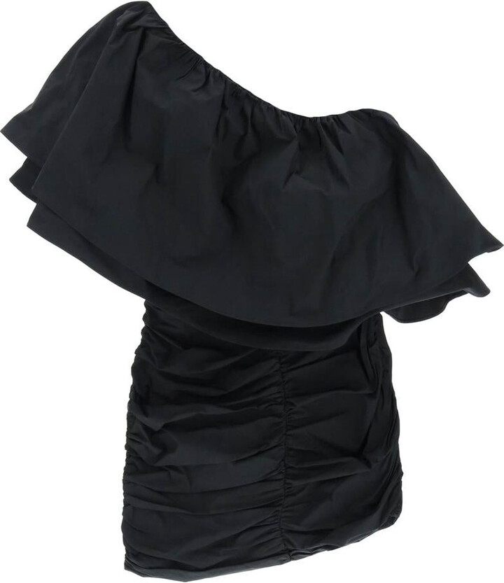 Rotate by Birger Christensen 'taft' one-shoulder mini dress - ShopStyle