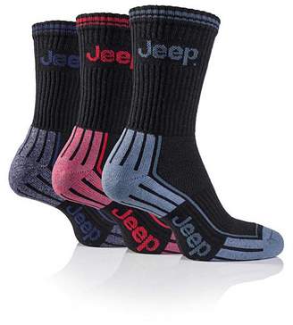 Jeep 3 Pair Mens Sports Socks