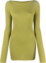 Cut-Out Ribbed Jumper 
