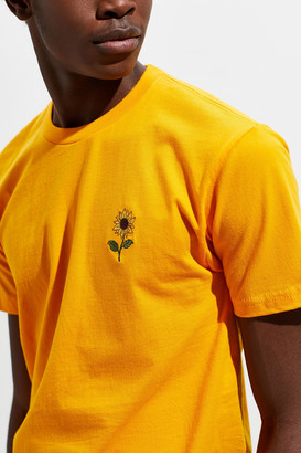 Urban Outfitters Embroidered Sunflower Tee