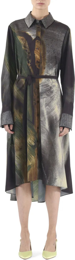 Jason Wu Collection Belted Shirt Dress