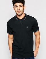 Thumbnail for your product : Selected Polo Shirt With Tipped Collar