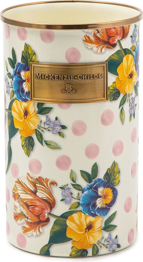 Mackenzie Childs Wildflowers Utensil Holder