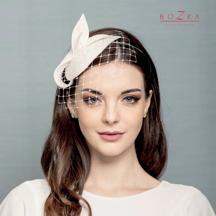 headpiece with netting