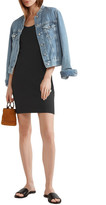 Thumbnail for your product : Elizabeth and James Lydia Textured Stretch-ponte Mini Dress