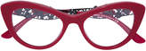 Thumbnail for your product : Dolce & Gabbana Eyewear Flowers Lace Collection glasses