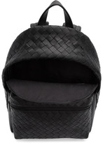 Thumbnail for your product : Bottega Veneta Black Intrecciato Medium Backpack