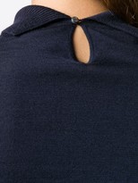 Thumbnail for your product : Loro Piana Buttoned Knit Roll Neck Top