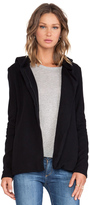 Thumbnail for your product : James Perse Hooded Fleece Zip Jacket